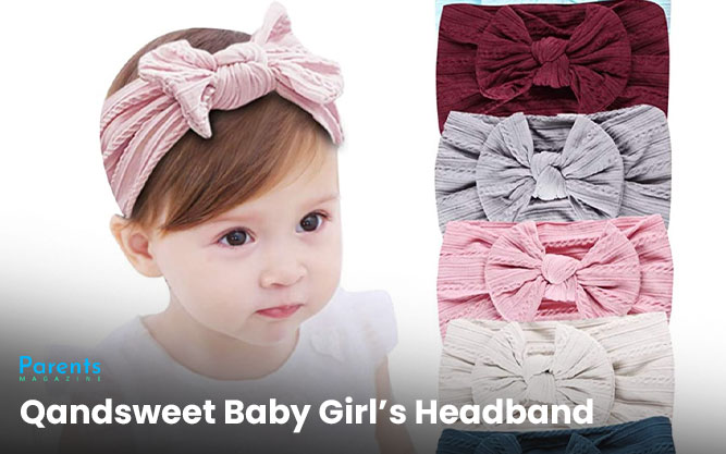 Qandsweet Baby Girl’s Headband