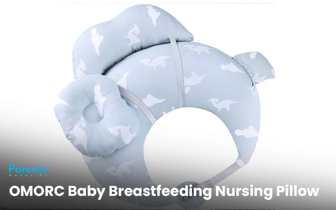 OMORC Baby Breastfeeding Nursing Pillow 