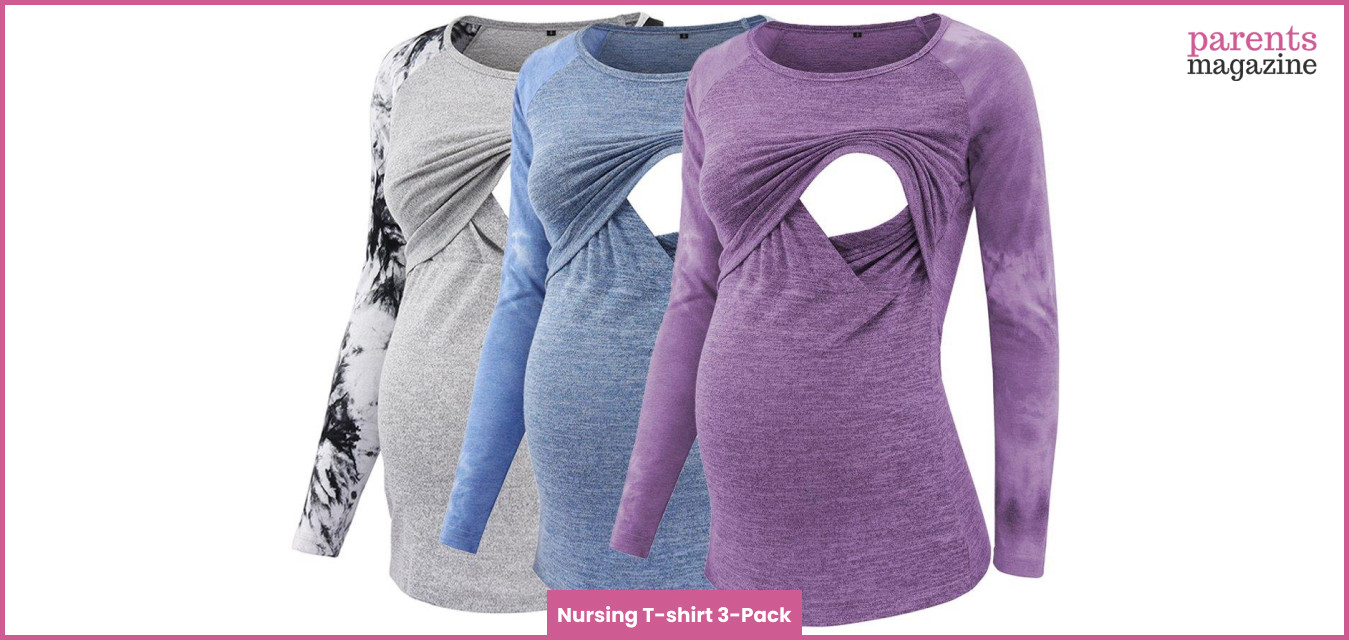 Nursing T-shirt 3-Pack