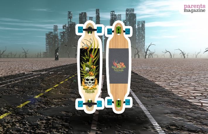 Sector 9 Blue Wave Lookout Longboard