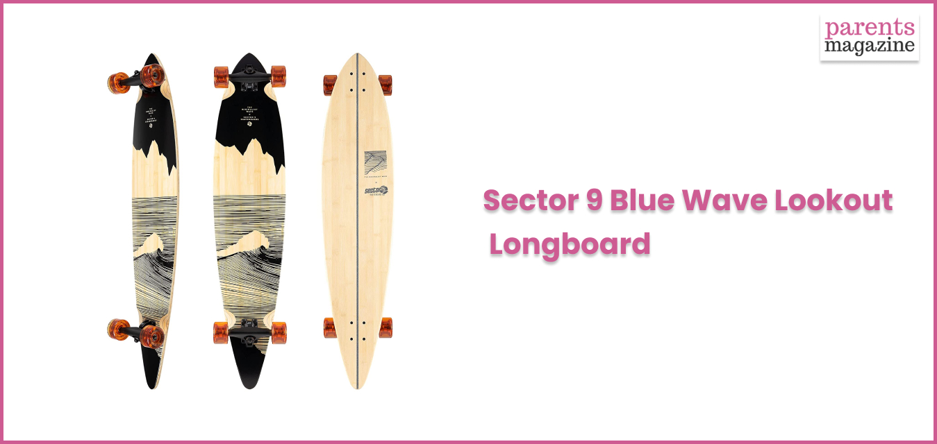 Sector 9 Blue Wave Lookout Longboard