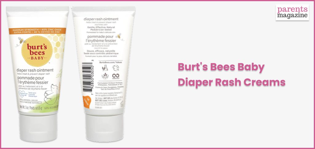Burt's Bees Baby Diaper Rash Creams