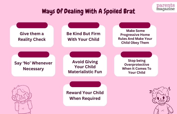 Ways Of Dealing With A Spoiled Brat