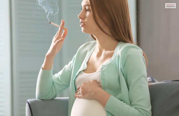 pregnant woman Smoking