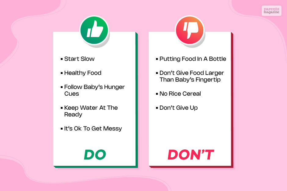 Getting your Baby Started with Solids: Do’s & Don’ts