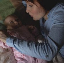 Newborn won't sleep unless held