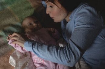 Newborn won't sleep unless held