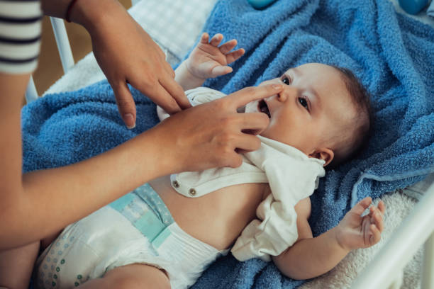 Milk coming out of baby’s nose