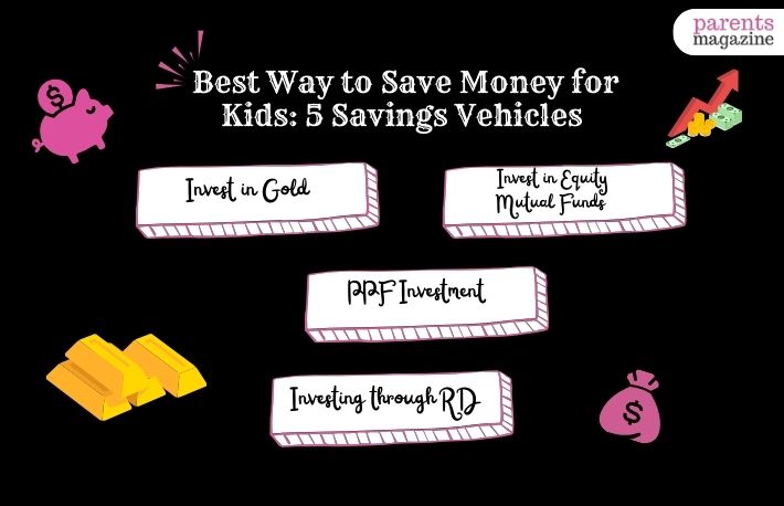 Best Way to Save Money for Kids: 5 Savings Vehicles