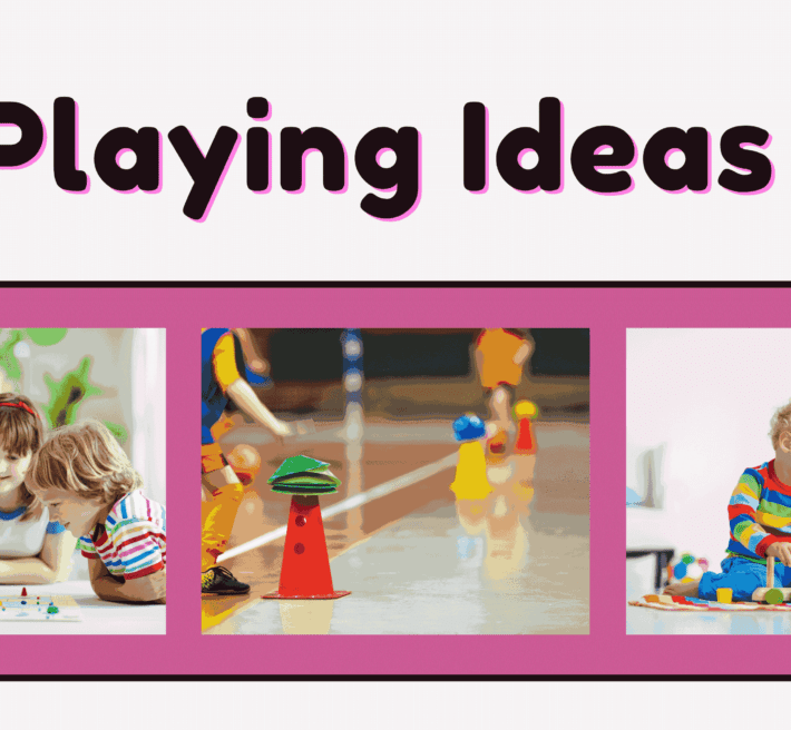 Indoor playing ideas for kids.