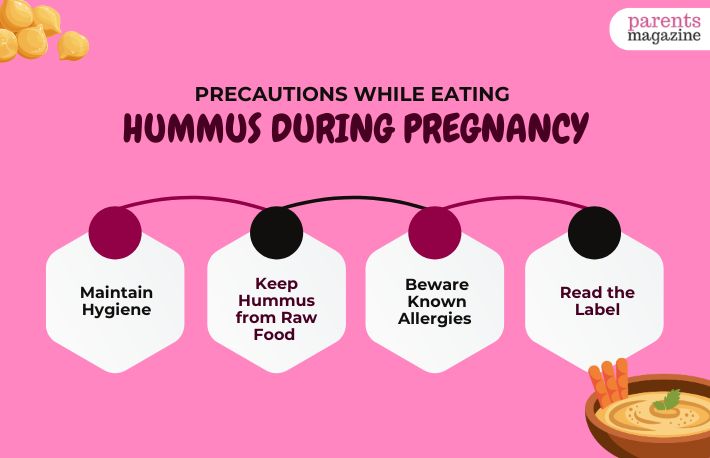 Take Precautions While Eating Hummus During Pregnancy