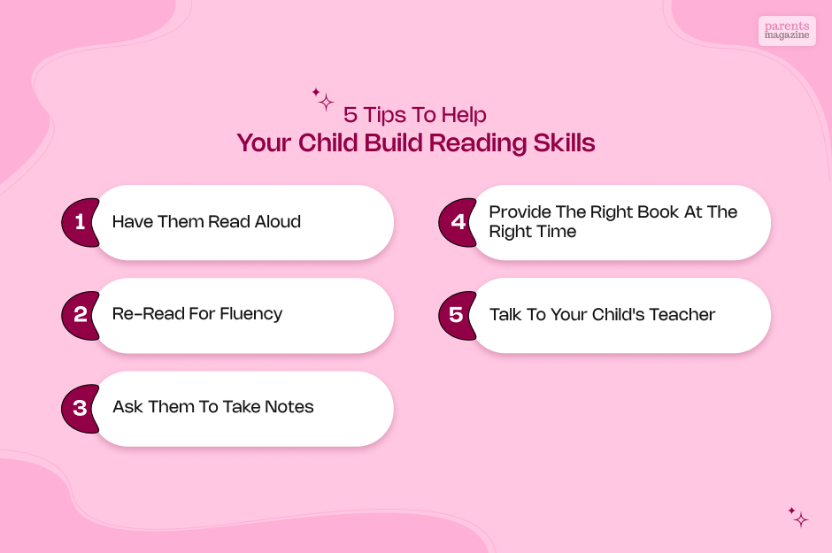 5 Tips to Help Your Child Build Reading Skills 