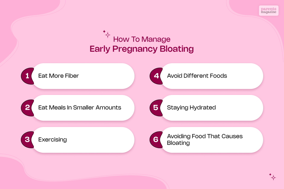 How to Manage Early Pregnancy Bloating?