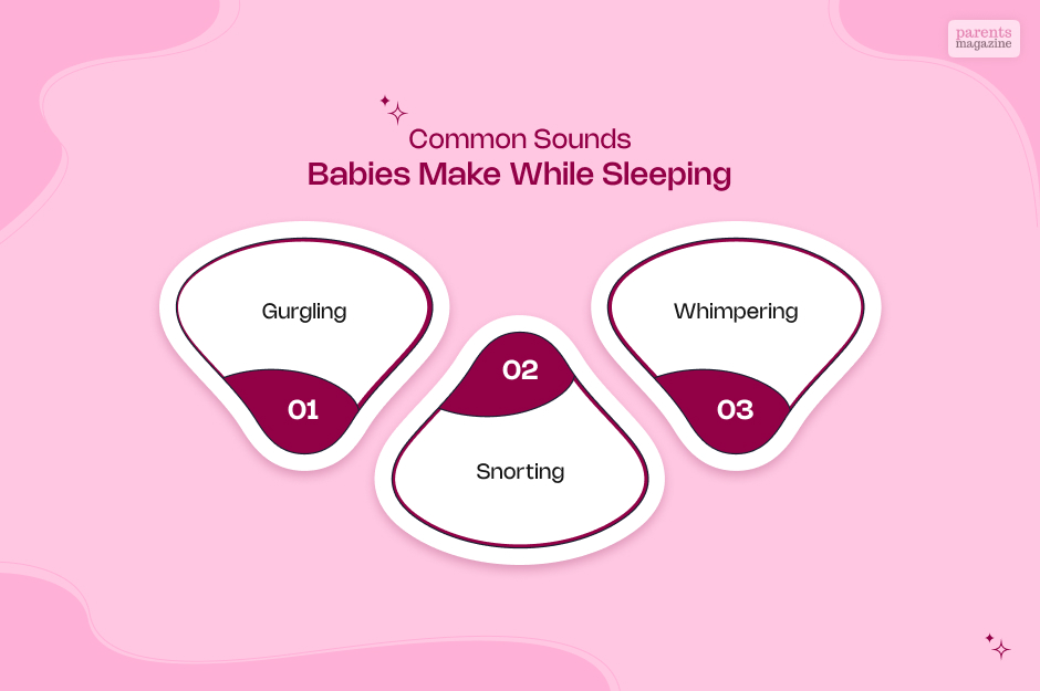 Common Sounds Babies Make While Sleeping