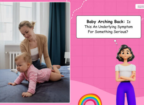 baby arching back