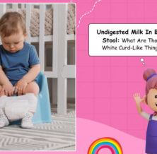 undigested milk in baby stool