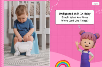 undigested milk in baby stool