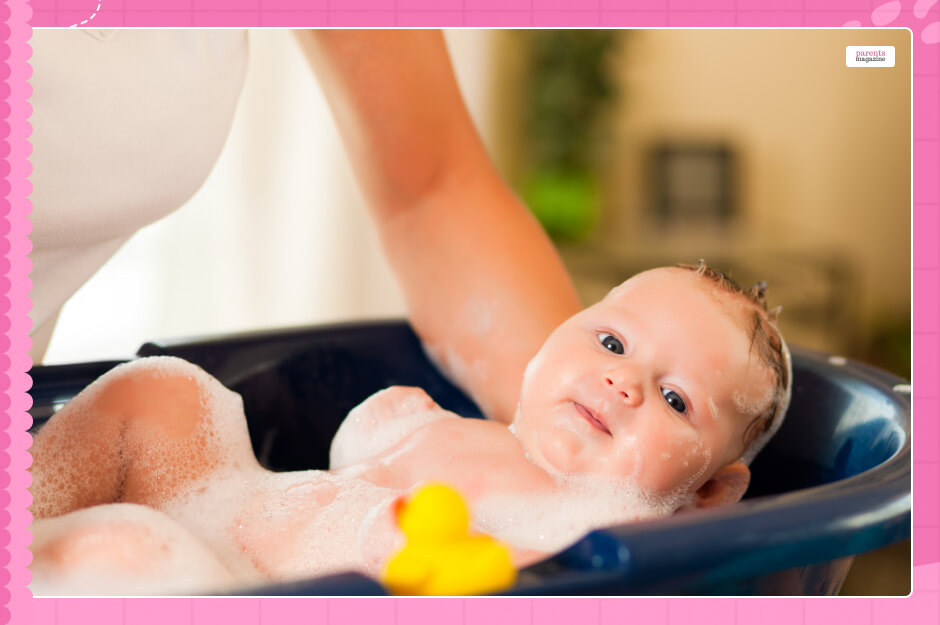 A few Safety Tips For a Baby Sponge Bath