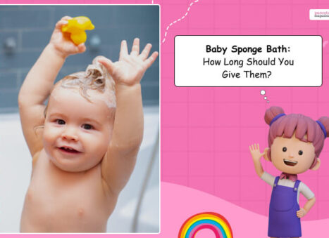 Baby sponge bath