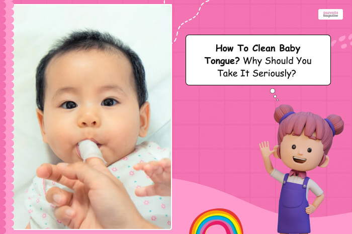 how to clean baby tongue